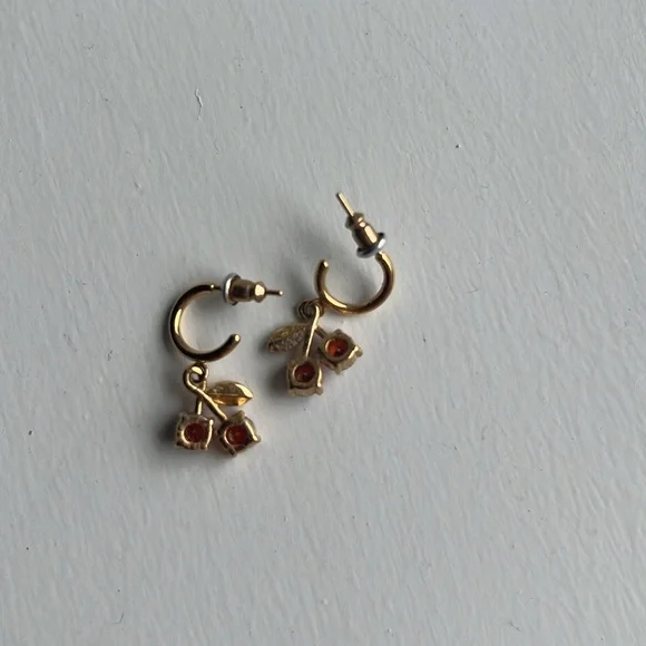 Kate spade cherry huggies earrings - Picture 4 of 6